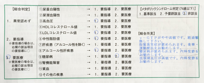 2016年総合判定