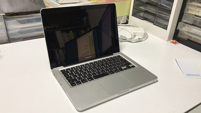 お亡くなりになったMBP